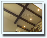 faux wood beams